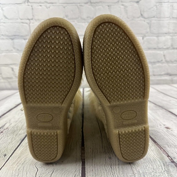 PAJAR OSCAR ITALIAN Sport Goat Hair Boots Ivory‎ WOMENS SZ US 6.5 EU 37 - Picture 15 of 16